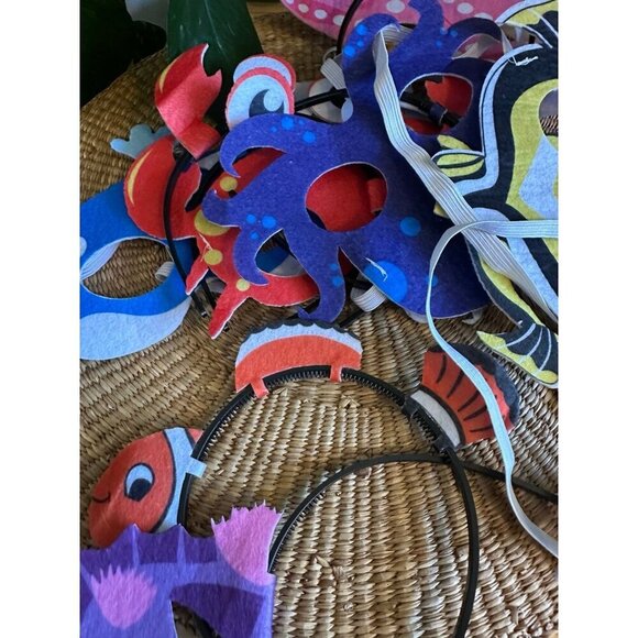 Pack of Under the Sea animal headbands and masks - Picture 7 of 8